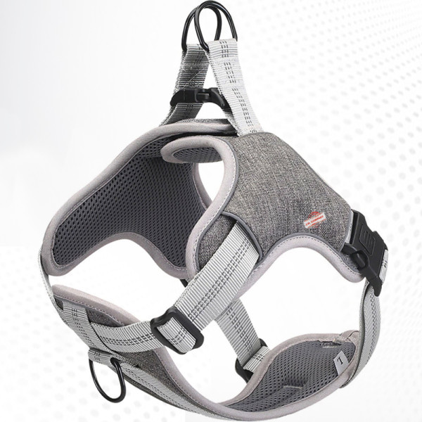 Pechera Arnes Reflectante Ajustable Perro Mascota Talla Ch