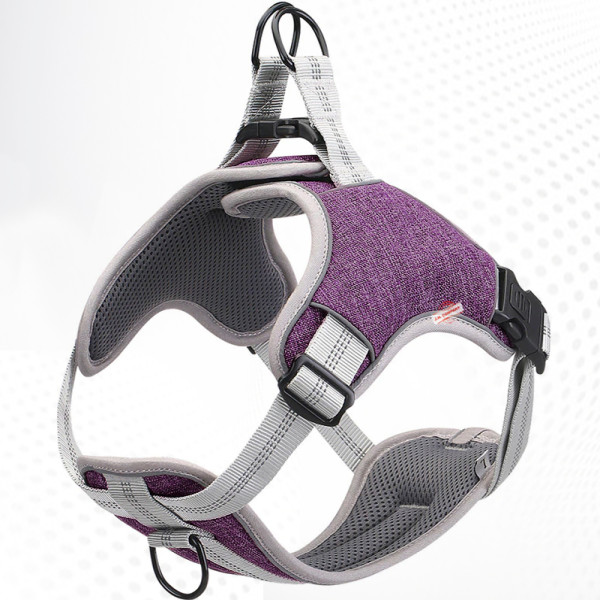 Pechera Arnes Reflectante Ajustable Perro Mascota Talla Ch