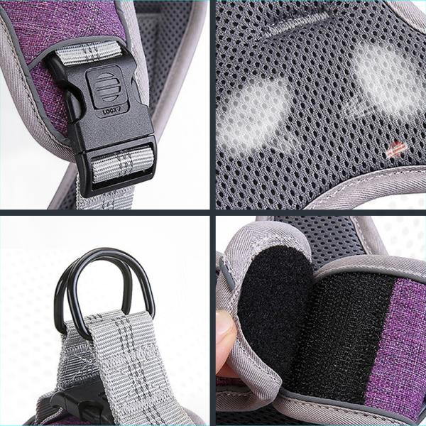 Pechera Arnes Reflectante Ajustable Perro Mascota Talla Ch