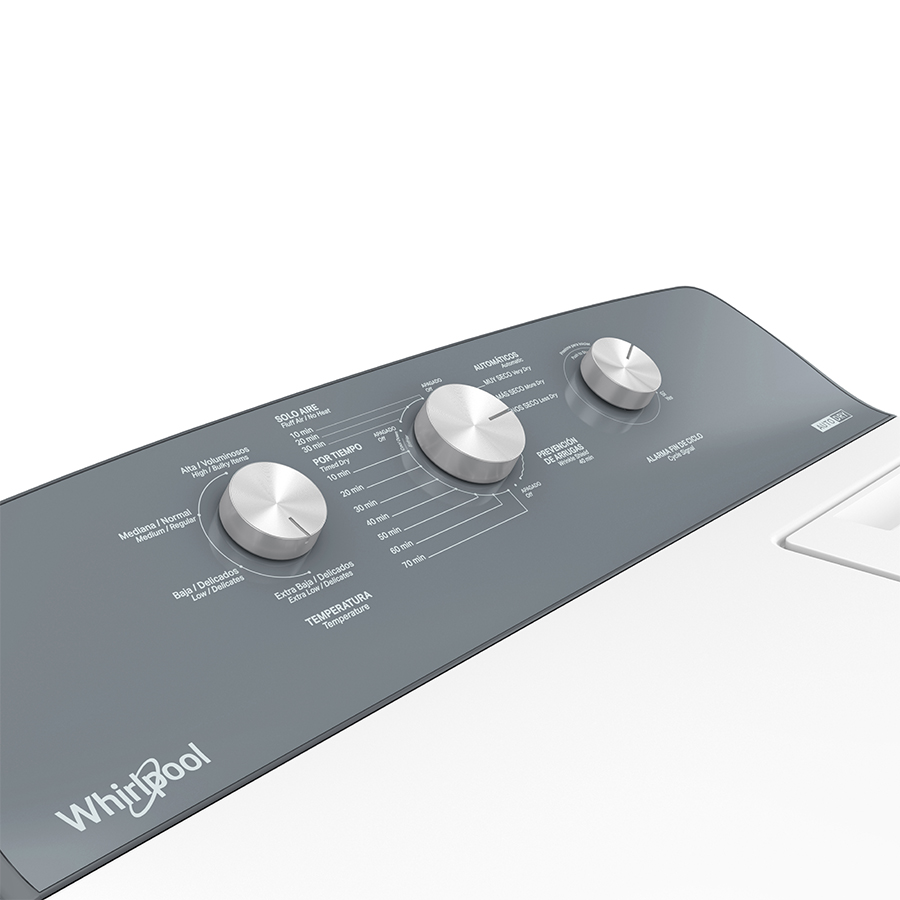 Secadora de Gas Whirlpool Carga Superior 20 kg 7MWGD1930JM