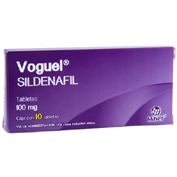 Sildenafil 100mg Voguel 10 tabletas