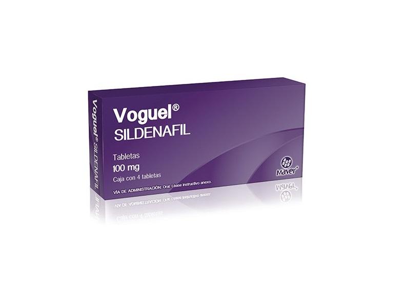 Sildenafil 100mg 4 pastillas Voguel