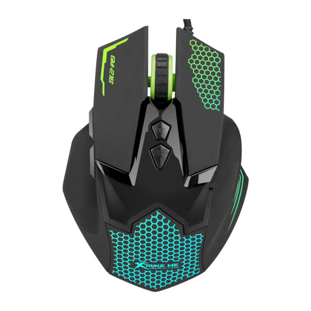 Mouse Gamer Alámbrico Xtrike-Me Mod. GM-216