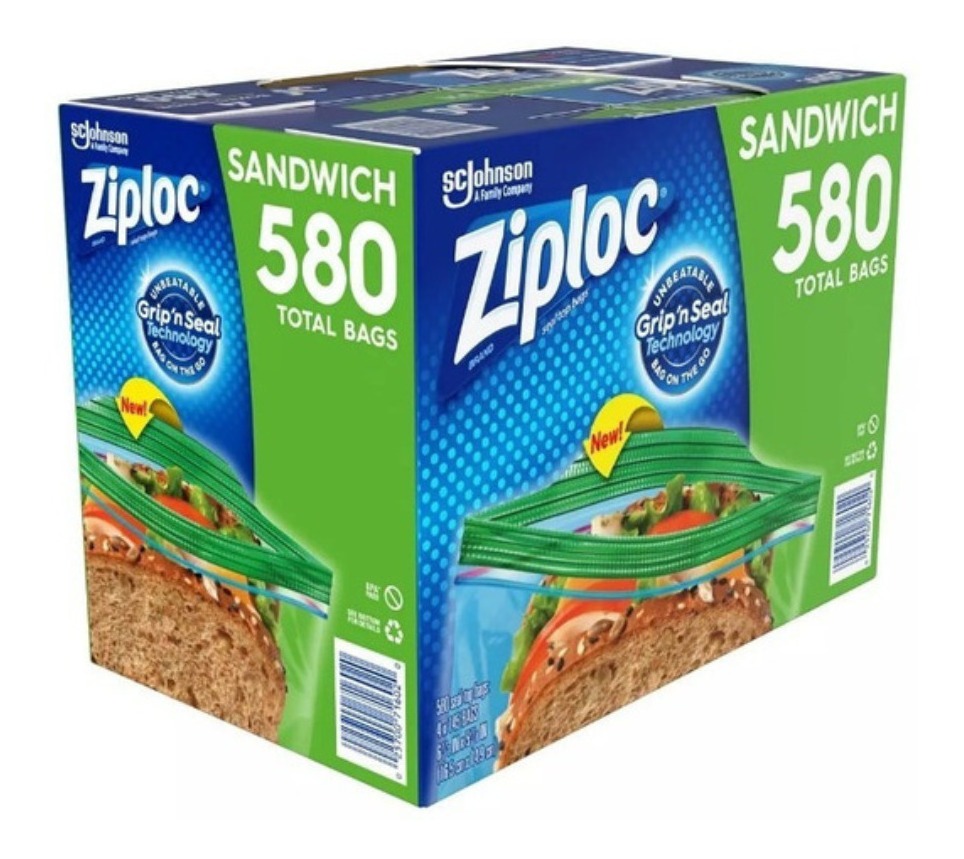 Bolsas para Sandwich Reutilizables Ziploc 662644