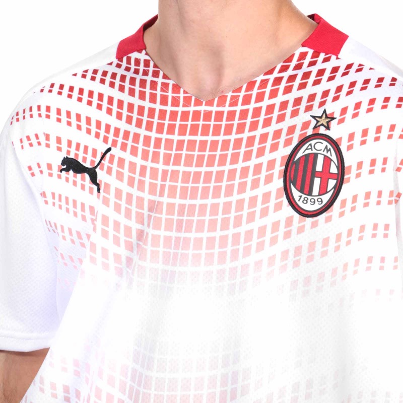 Jersey Puma del Milan de Visitante Blanco