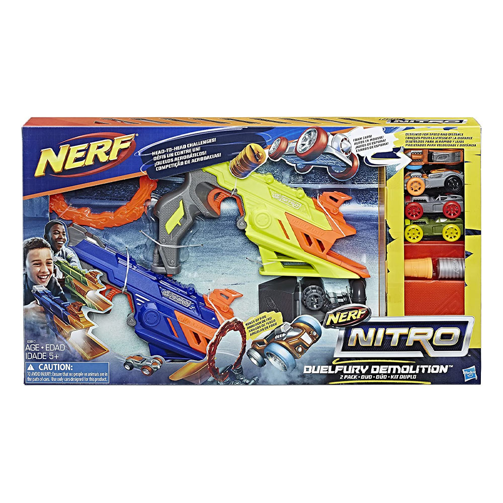 Hasbro Juego De Demolición Nerf Nitro Duelfury
