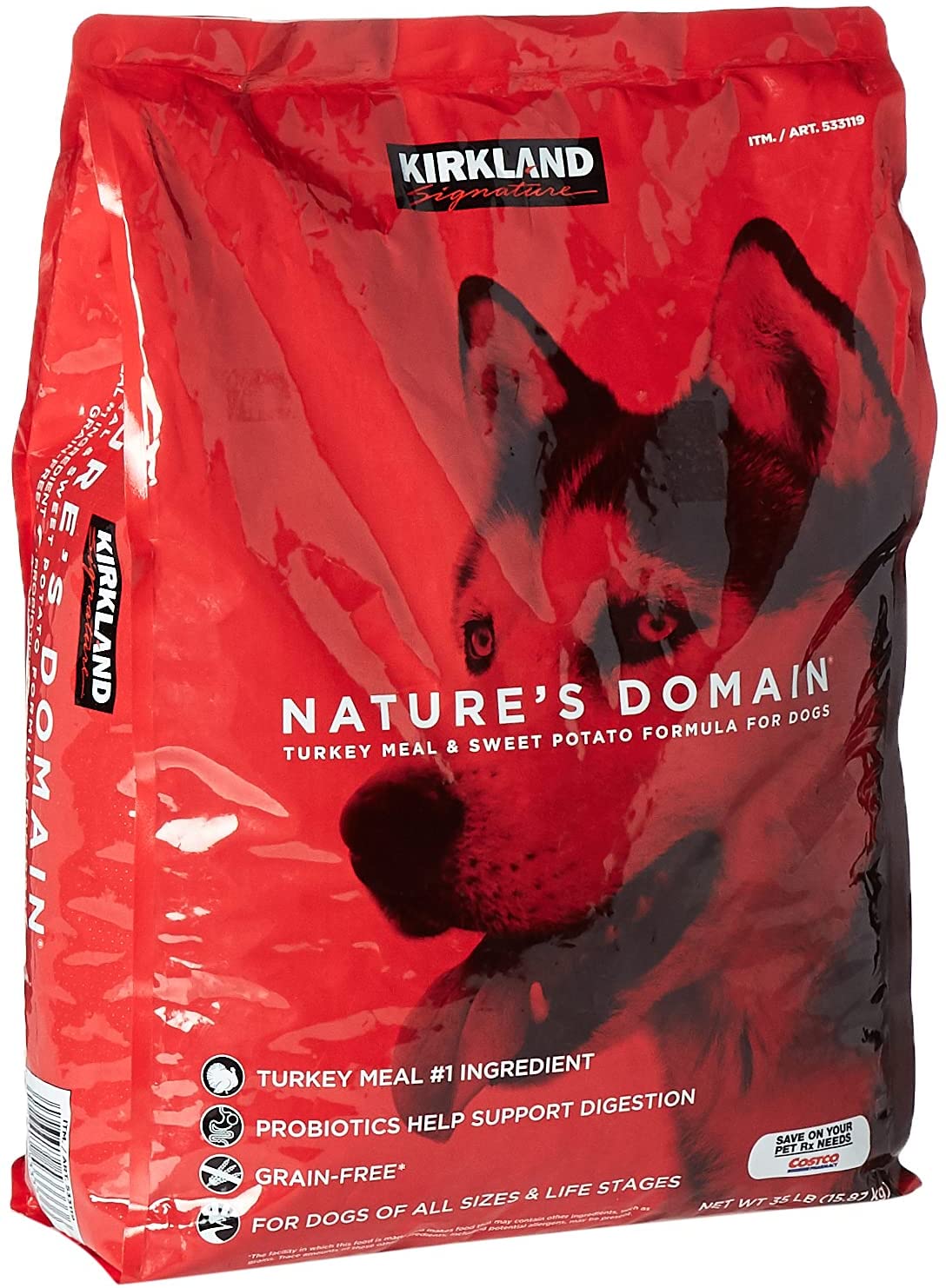 Alimento para Perro Kirkland Signature Nature's Domain Pavo Patatas