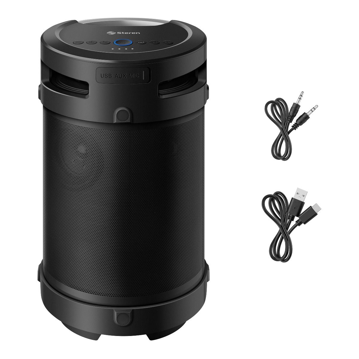 Bocina Bluetooth Bazooka Xbass 800W Luz Steren recargable