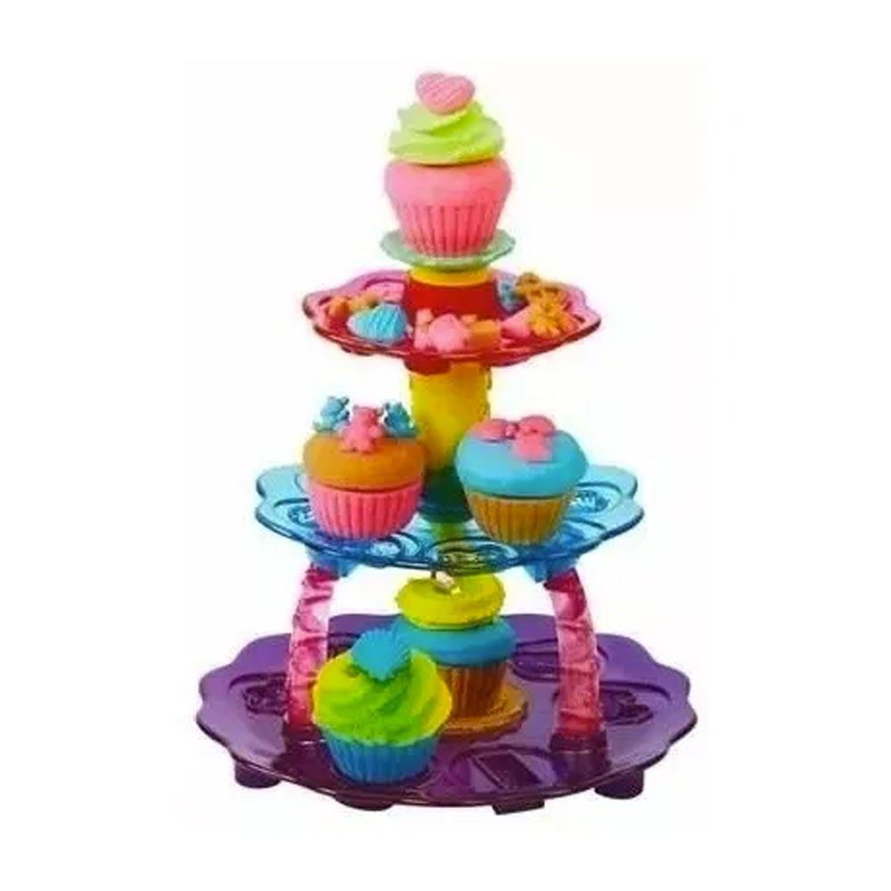 Play-Doh Torre Pastelitos Cupcakes Kitchen Creations, Recomendado +3 años
