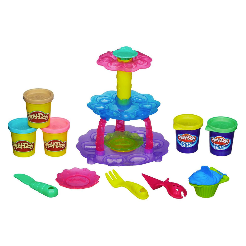 Play-Doh Torre Pastelitos Cupcakes Kitchen Creations, Recomendado +3 años