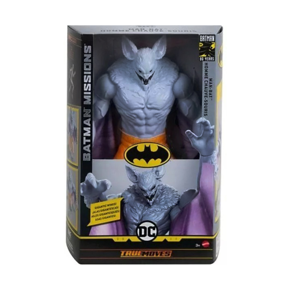 Muñeco Hombre Murcielago Batman Missions Man Bat