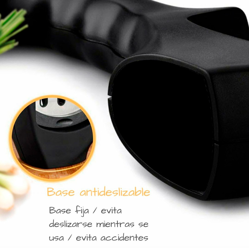 Afilador Cuchillos Portatil 3 Etapas Cocina Ergonomico Hogar