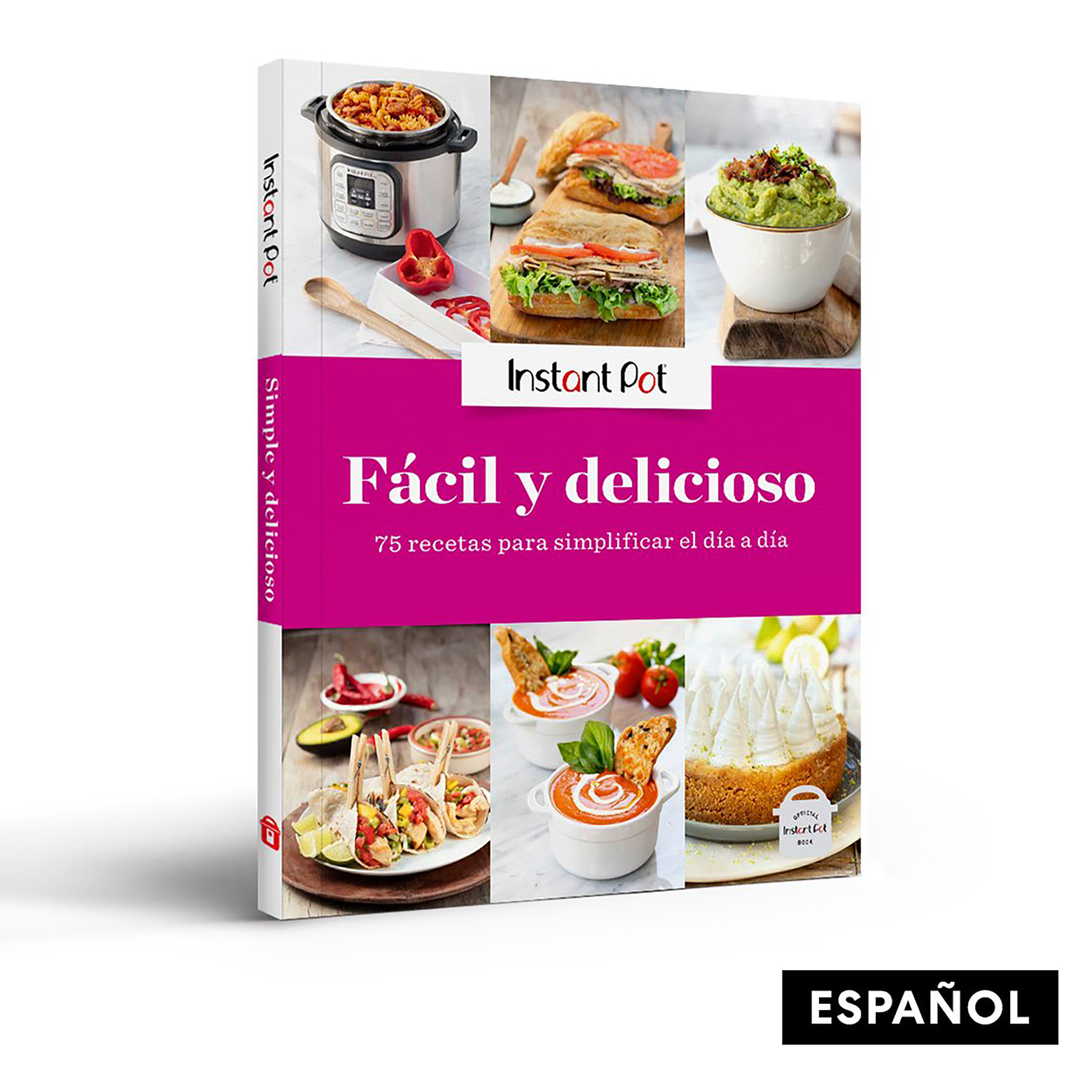 Pack Olla de presión Instant Pot Duo Nova + Libro Fácil y delicioso
