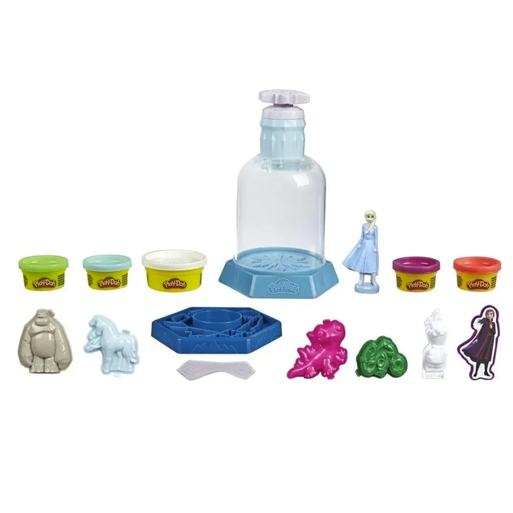 Play-Doh Disney Frozen 2 Misterios Bola De Nieve 8 Sorpresas, Recomendado +3 años