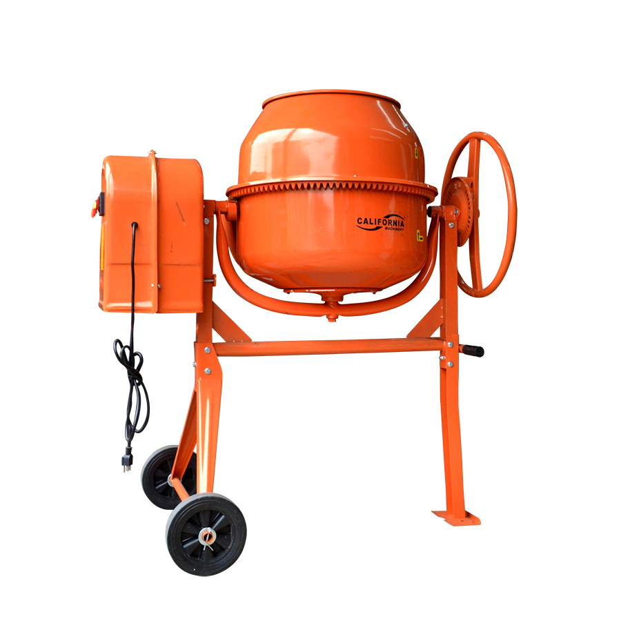 Revolvedora De Concreto Electrica 3/4 Hp 140 Litros 550 Watts California Machinery Calt140C