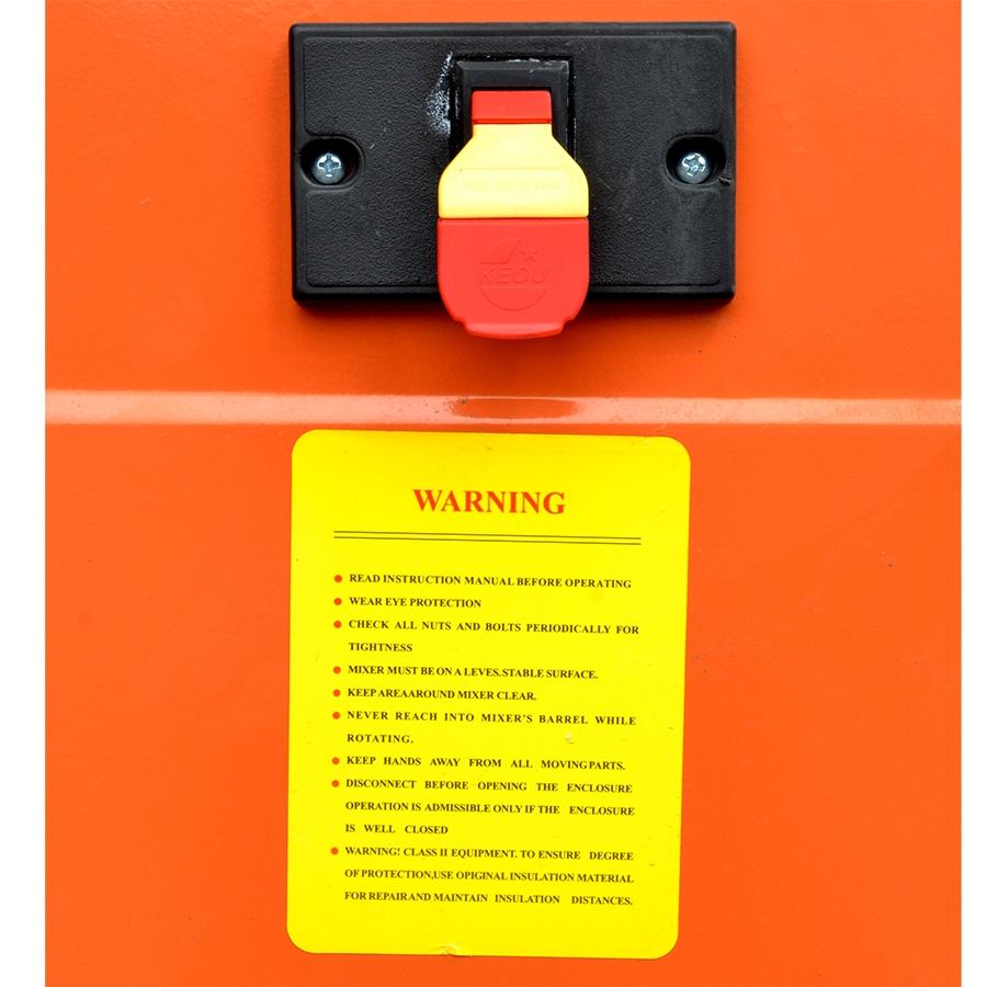 Revolvedora De Concreto Electrica 3/4 Hp 140 Litros 550 Watts California Machinery Calt140C