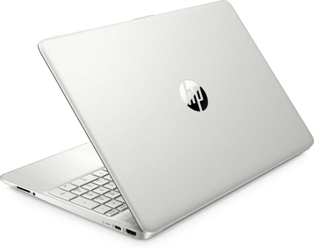 Laptop Hp 15.6 Disco Sólido 128gb Ryzen 3, 4gb Ram Silver + Mochila + Audifonos