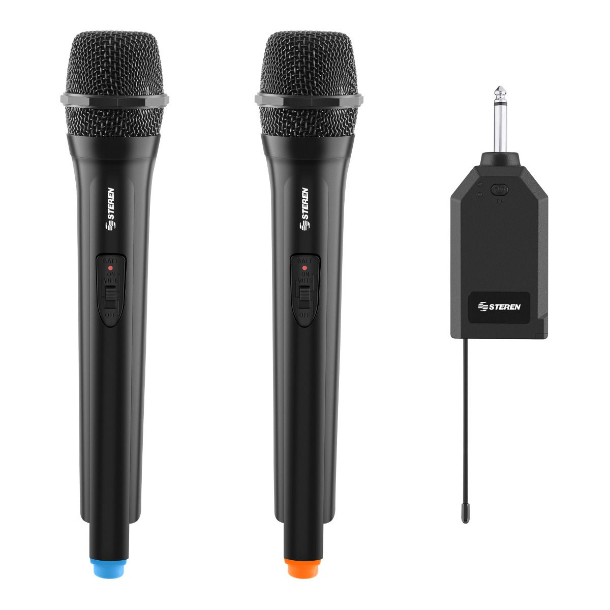 SISTEMA D/ 2 MICROFONOS INALAMBRICOS CON - MIC-288 - STEREN