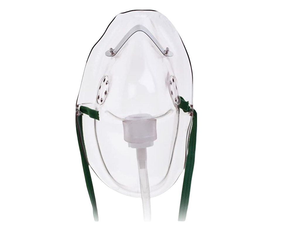 Mascarilla de oxigeno de concentración media alargada Adulto