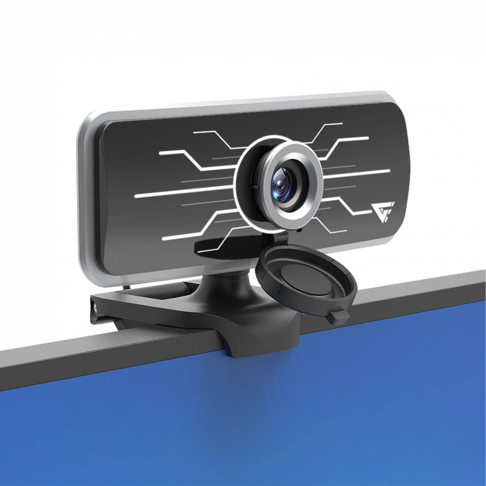 Cámara Web Vorago GameFactor WG400 1080P LED USB Color Negro