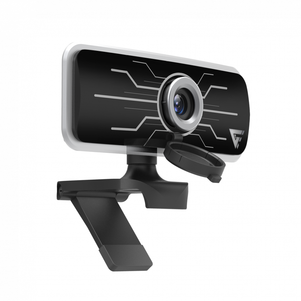 Cámara Web Vorago GameFactor WG400 1080P LED USB Color Negro