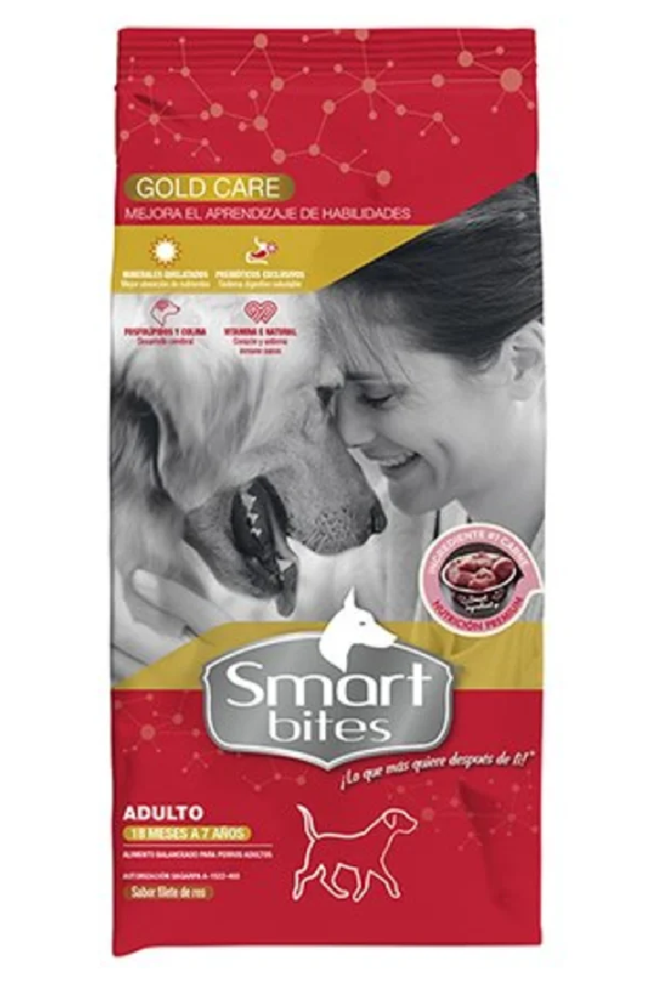 Croquetas para Perro Adulto Smart Bites Gold Care 25 Kg