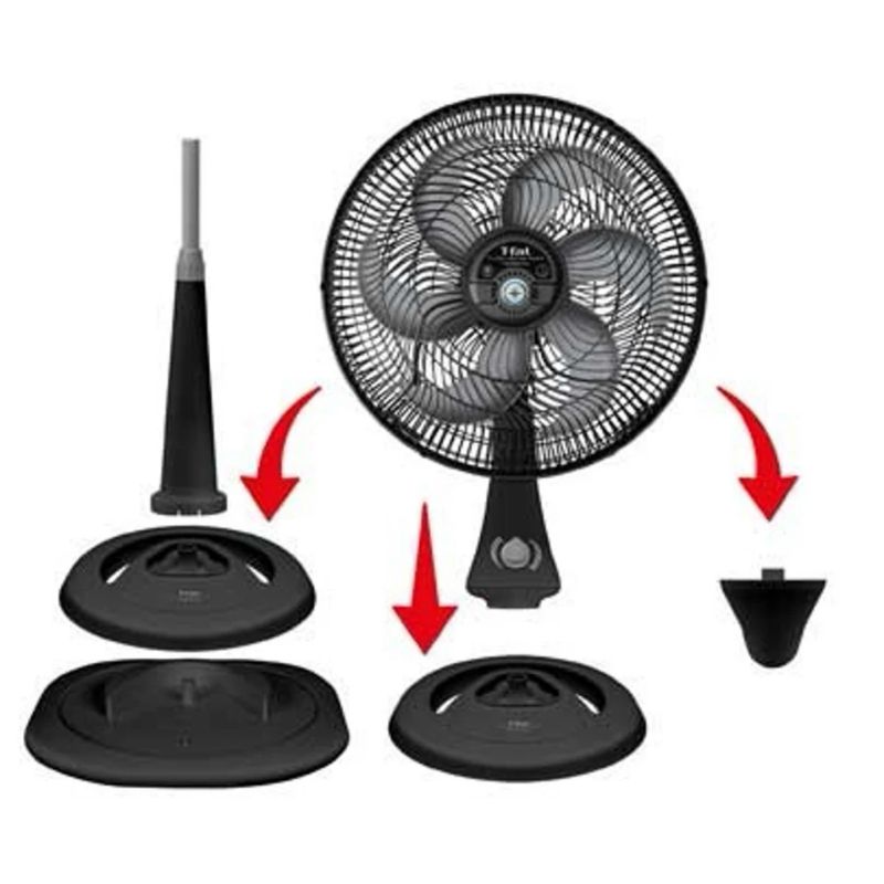 Ventilador T-FAL  Turbo Silence Maxx Repelente, 3 en 1 VE7760M0