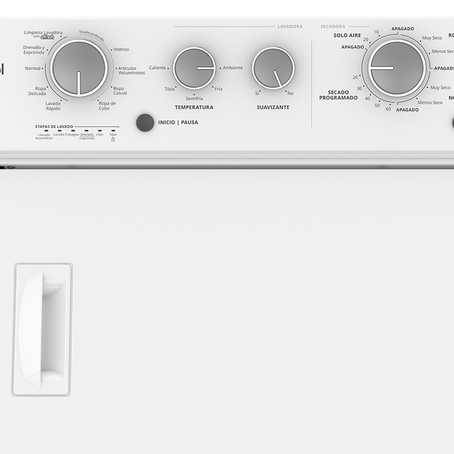 Centro De Lavado Whirlpool 20 Kg 7MWGT4027HW