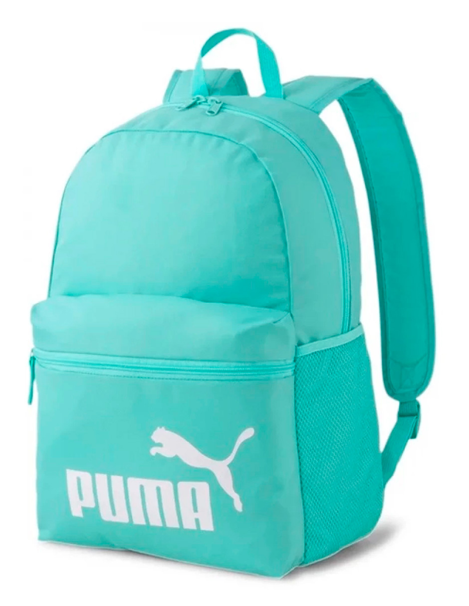 Mochila Puma Unisex Escolar Casual Azul Turquesa 7548755