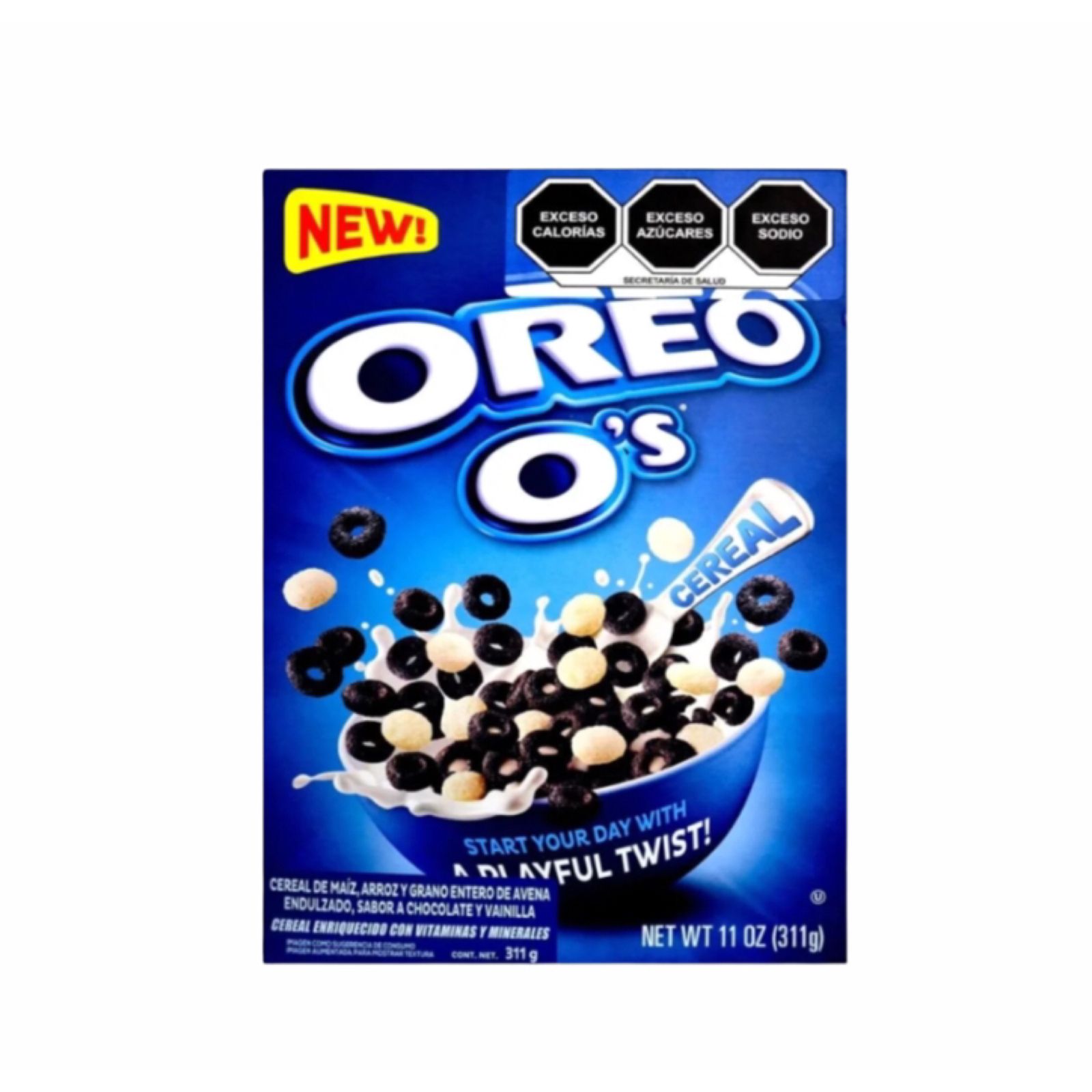 Oreo O's Cereal Chocolate 311 Grs Galleta Post