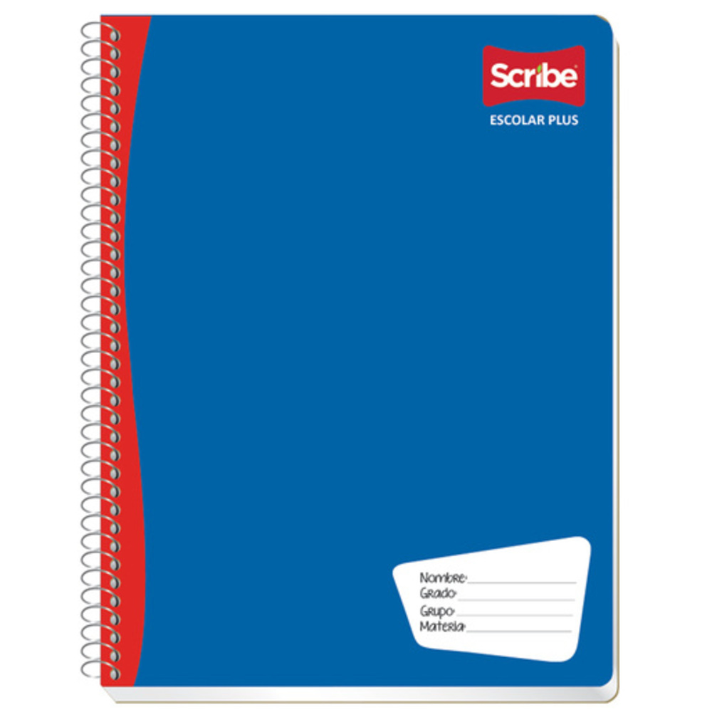 Cuadernos Profesional Scribe 100 Hojas , caudro grande,cuadro chico,raya