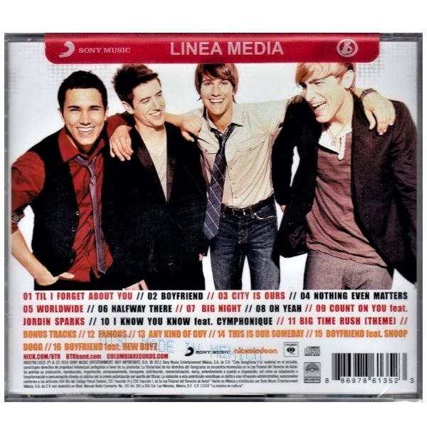 CD Big Time Rush ~ BTR