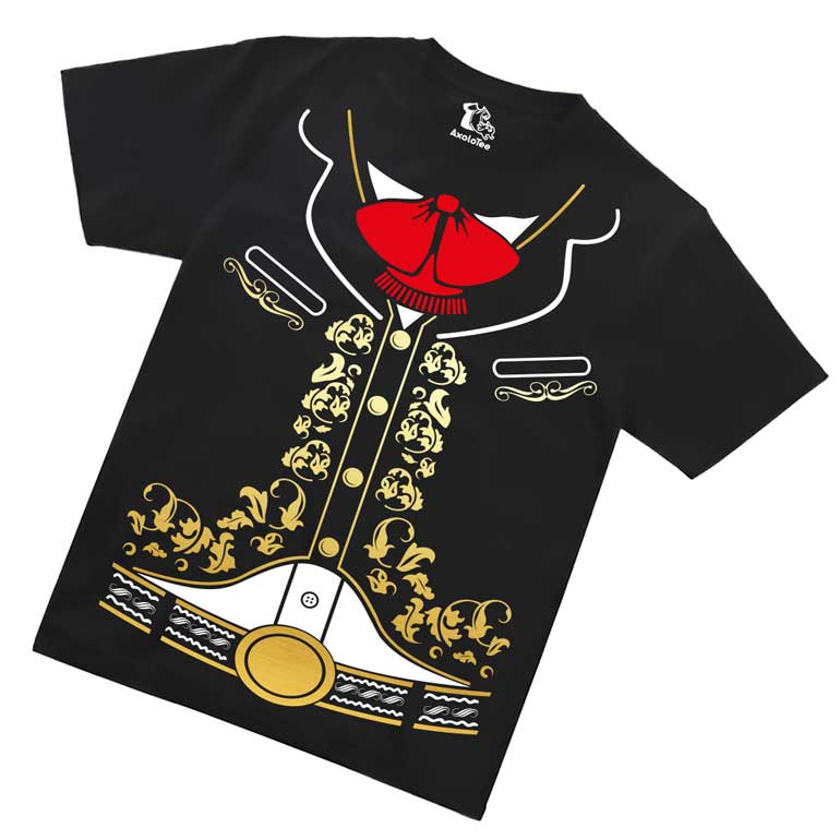 Playera caballero AxoloTee - Mariachi