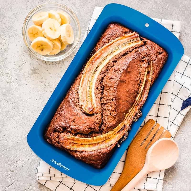 Moldes para Hornear de Silicona Antiadherente 2 Piezas Redlemon