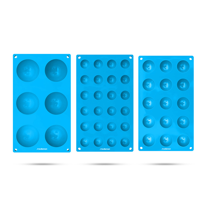 Moldes para Hornear de Silicona para Repostería 3 Piezas Redlemon