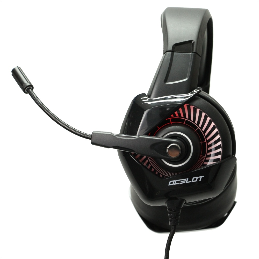 Audífonos Rgb Gamer Ocelot OGMH01 Con Microfono Ps3 Ps4 Xbox