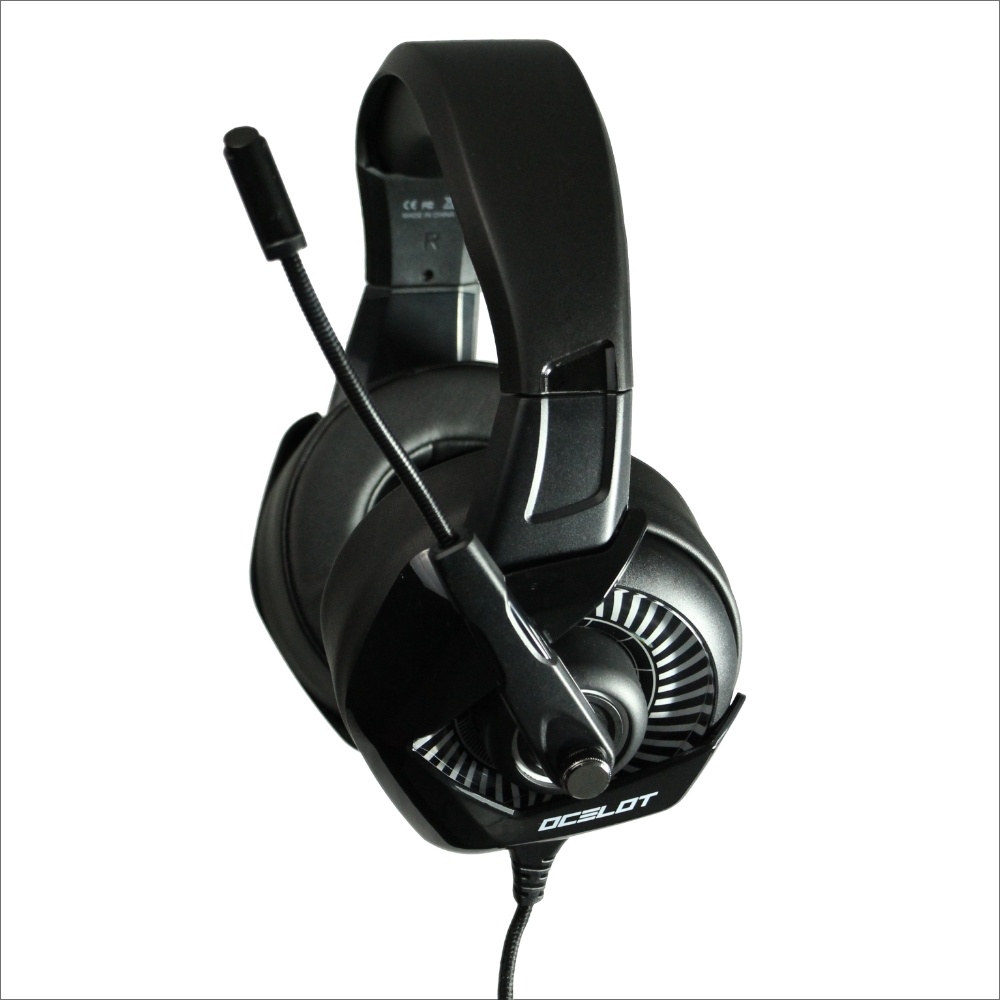 Audífonos Rgb Gamer Ocelot OGMH01 Con Microfono Ps3 Ps4 Xbox