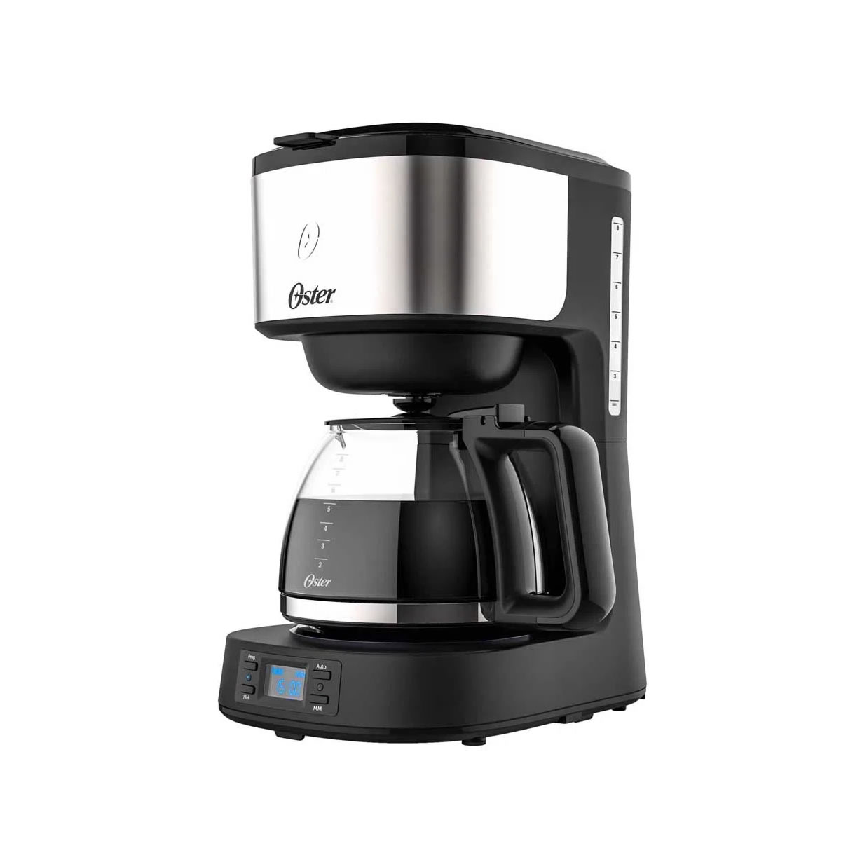 Cafetera Programable Oster BVSTDC10SS-013 Potencia de 800W - Negro