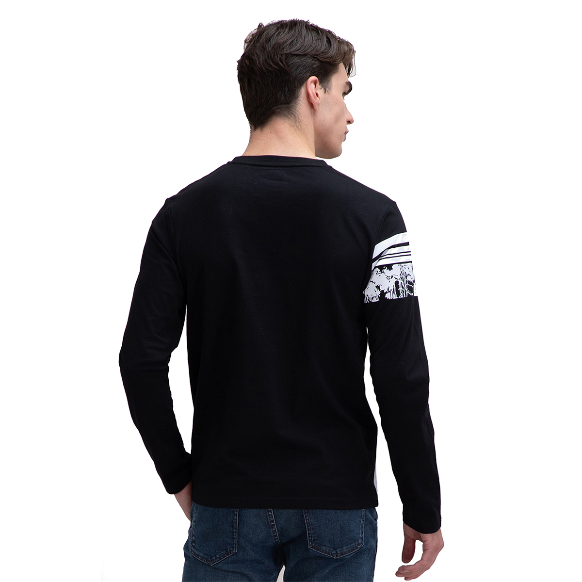 Playera con Estampado Manga Larga Caballero Generra 128900