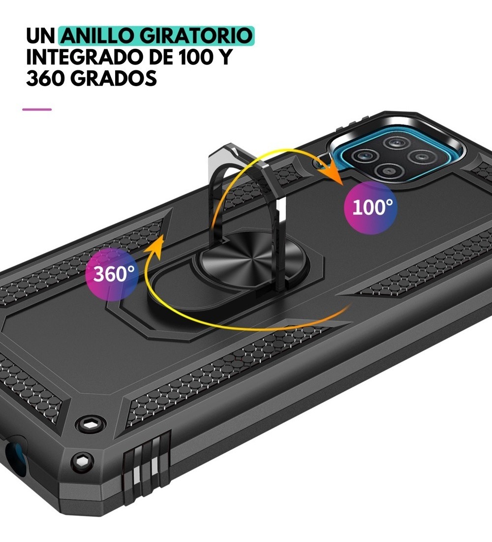 Funda Samsung Galaxy A12 Uso Rudo Contra Golpes