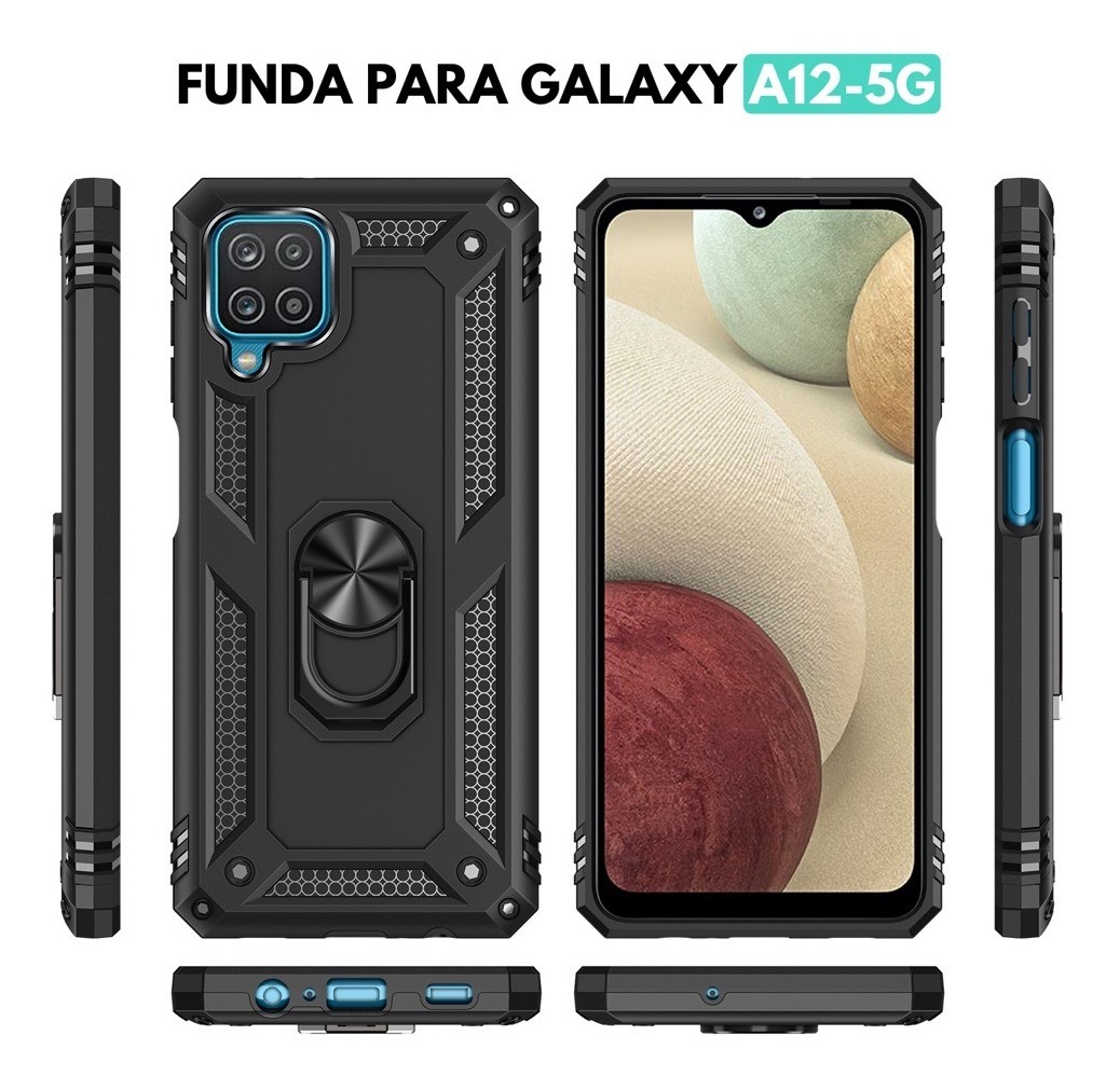 Funda Samsung Galaxy A12 Uso Rudo Contra Golpes