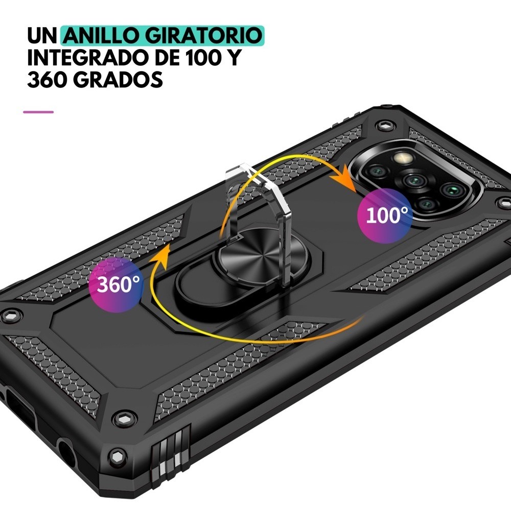 Funda Xiaomi Poco X3 Pro o X3 NFC Uso Rudo Contra Golpes