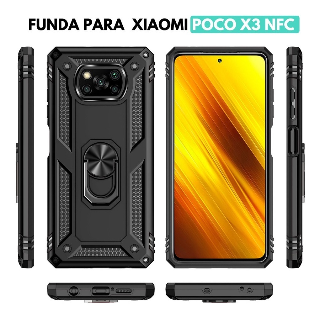 Funda Xiaomi Poco X3 Pro o X3 NFC Uso Rudo Contra Golpes