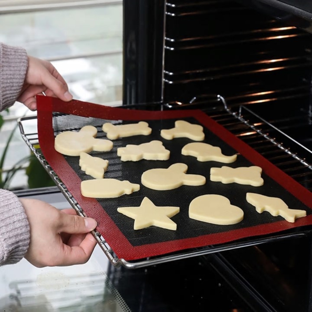 Tapete de Silicón Microperforado para hornear, Mediano 30x40 cm