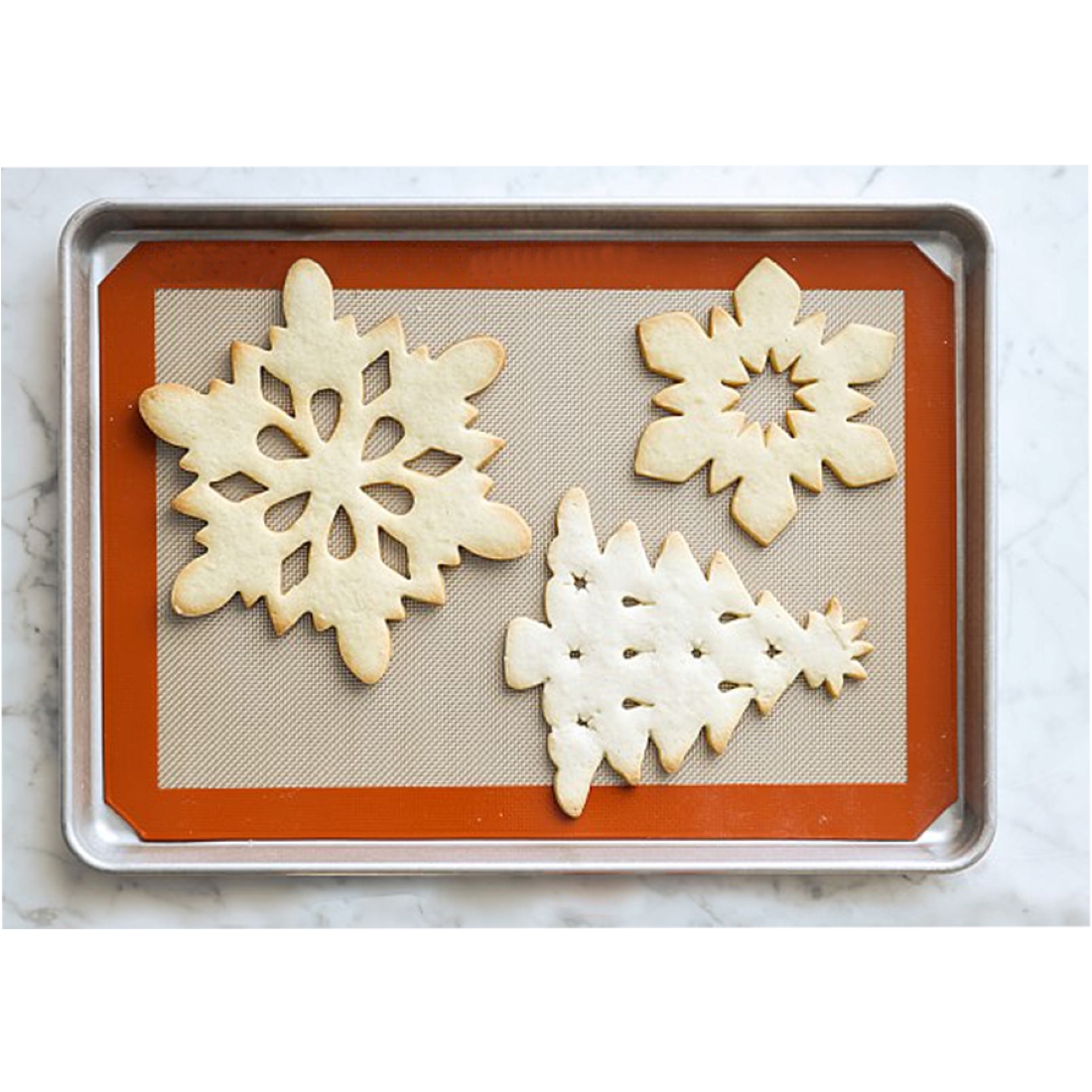 Tapete de Silicón liso para hornear, tipo Silpat Chico 20x30 cm