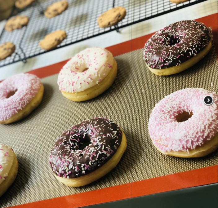 Tapete de Silicón liso para hornear, tipo Silpat Grande 40x60 cm