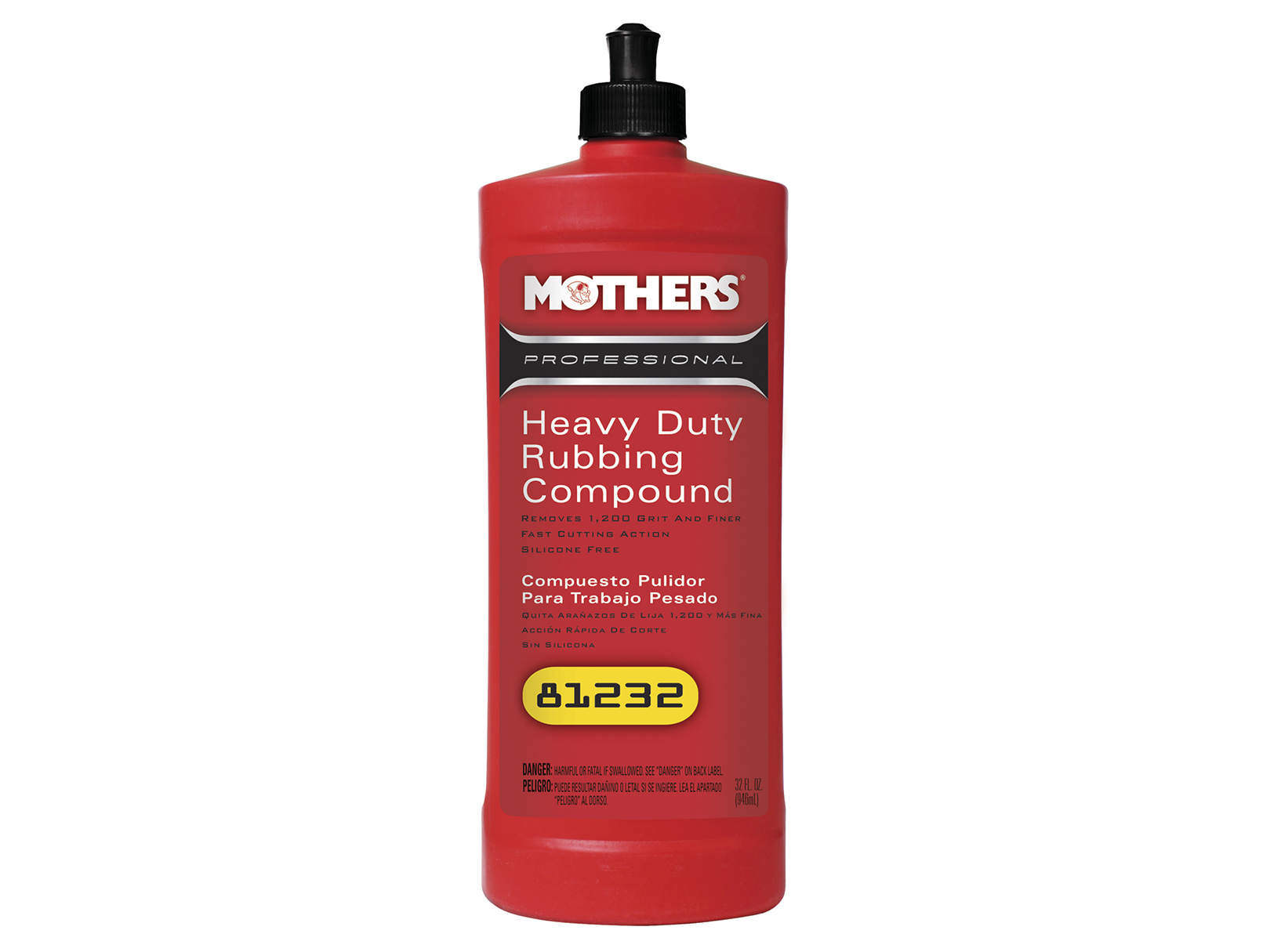 Mothers Pro Heavy Duty Rubbing Compound / Pulimento Corte Grueso L
