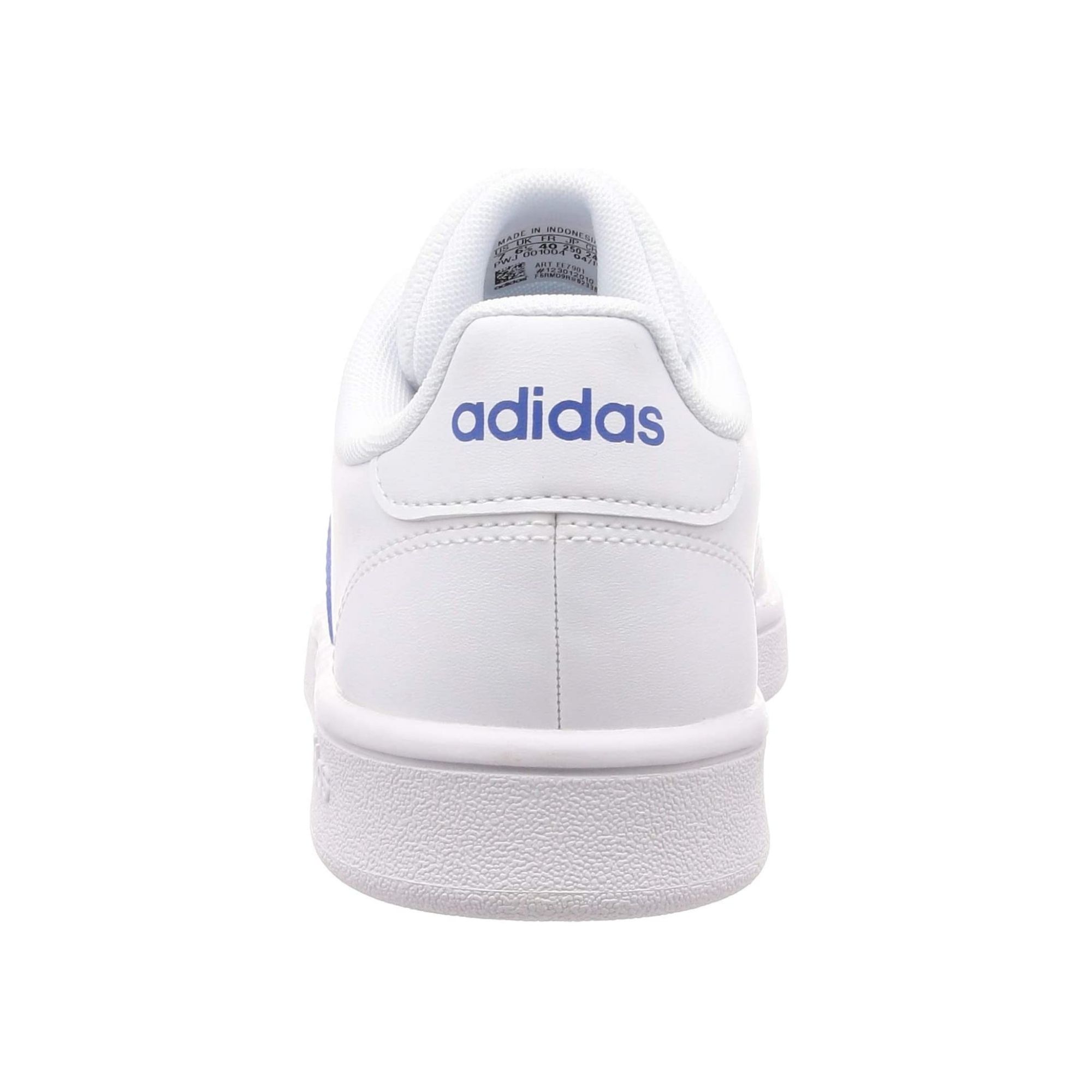Tenis Adidas Grand Court Basic Blanco Azul Rojo Originales EE7901