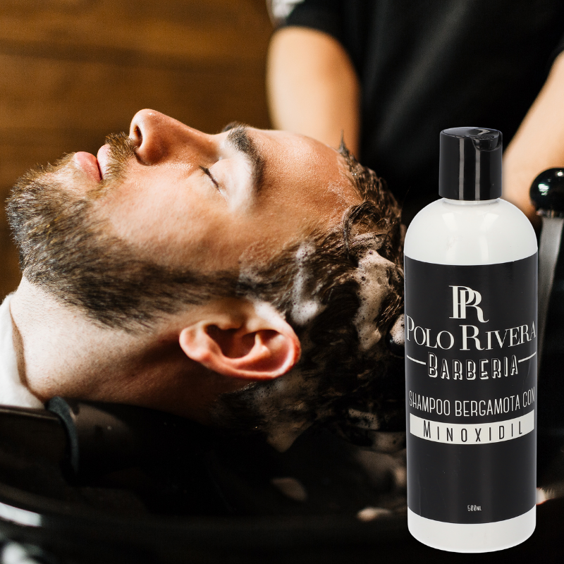 Shampoo Minoxidil Bergamota Hidratante Sin Sales PR POLO RIVERA