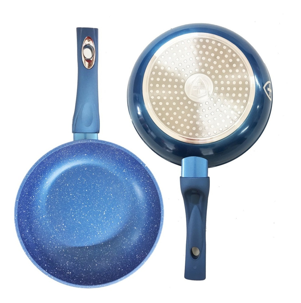 Sarten 24cm 3 Capas Con Antiadherente Ceramica Swiss Silver